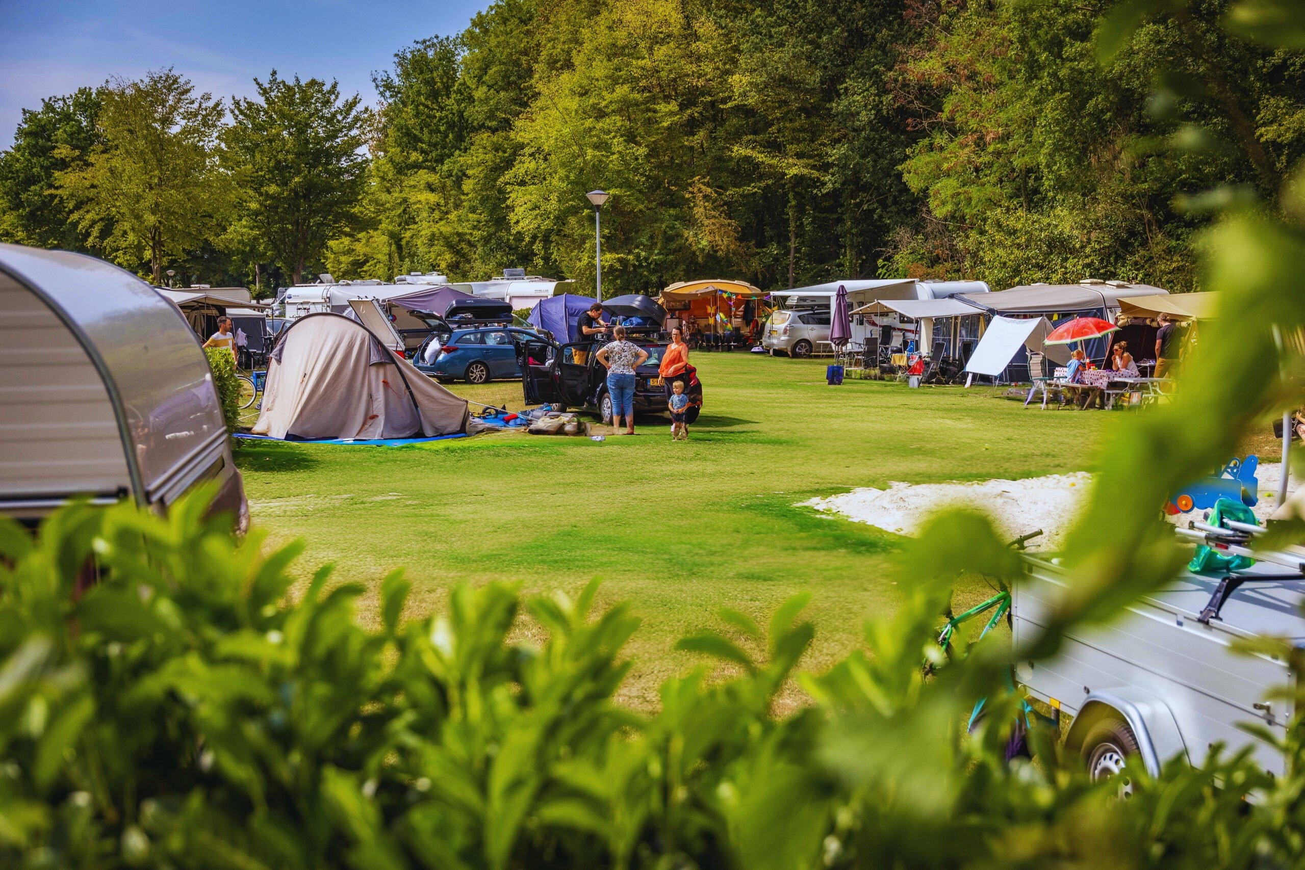 Basic camping pitch Ascension