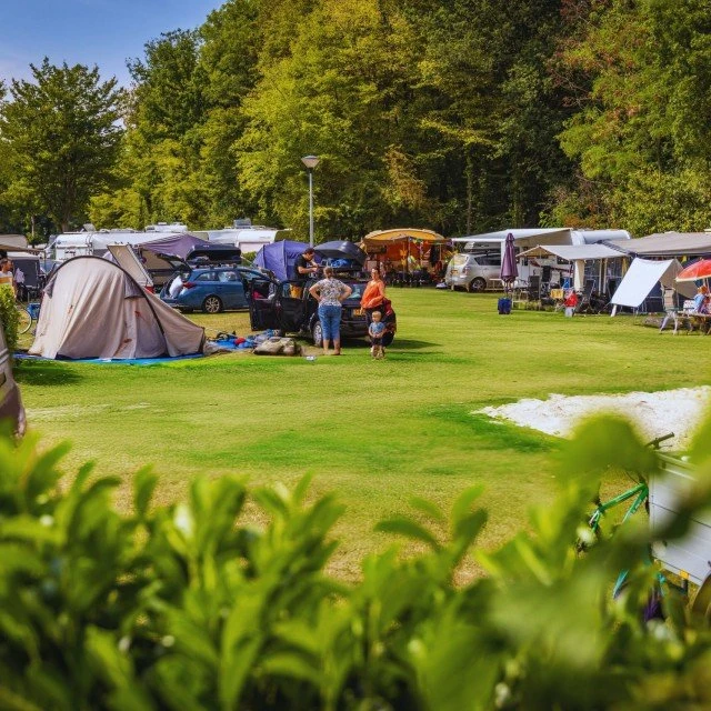 Basic camping pitch Ascension