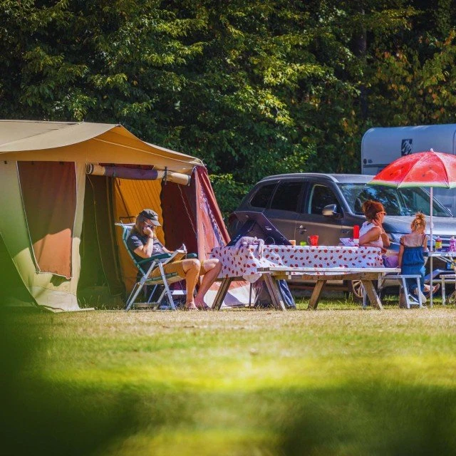 Comfort camping pitch Pentecost