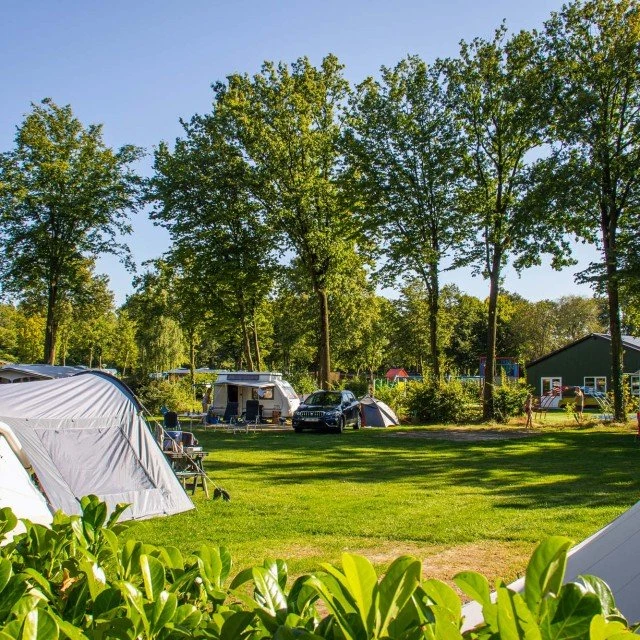 Basic camping pitch Ascension & Pentecost