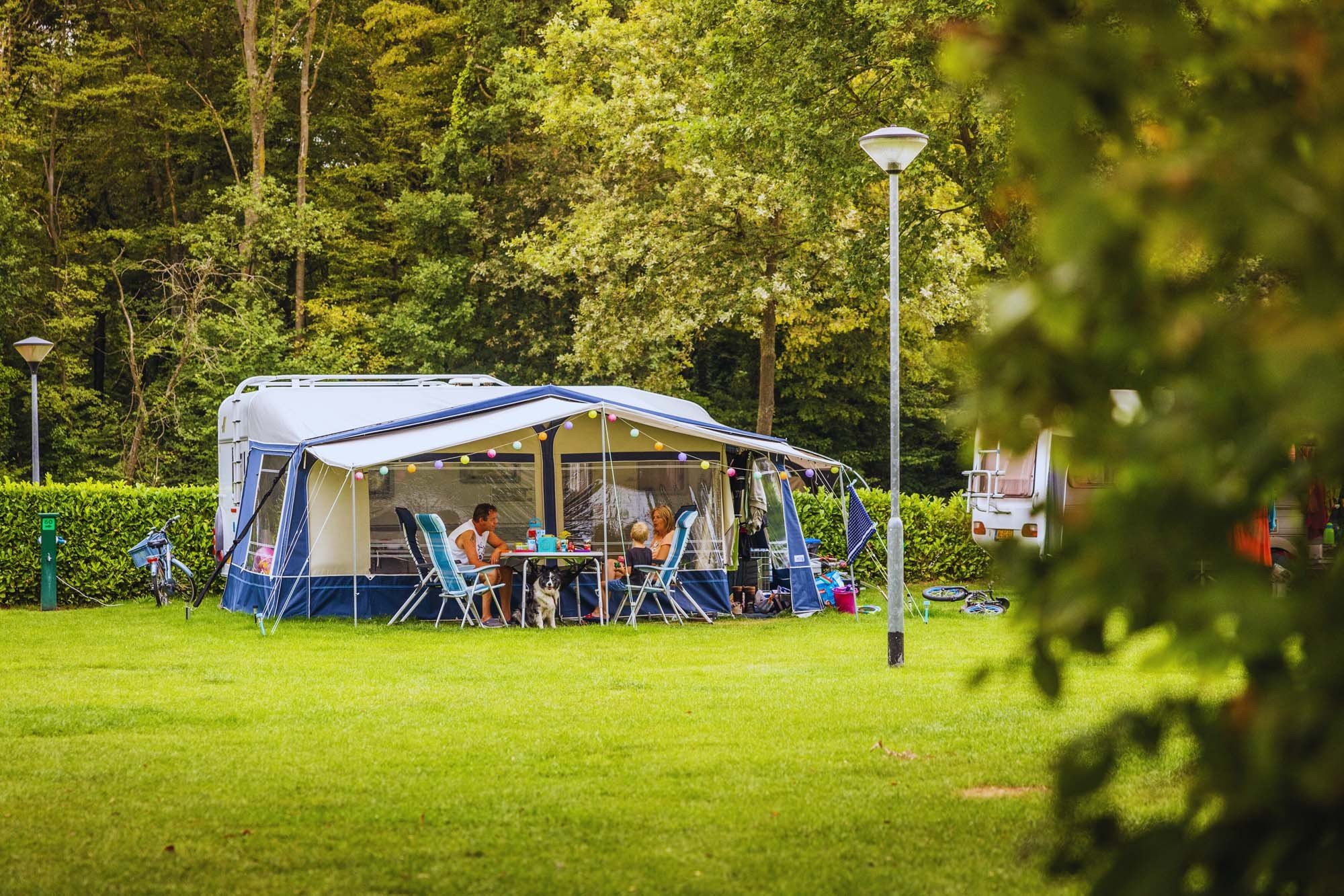 Basic camping pitch Pentecost