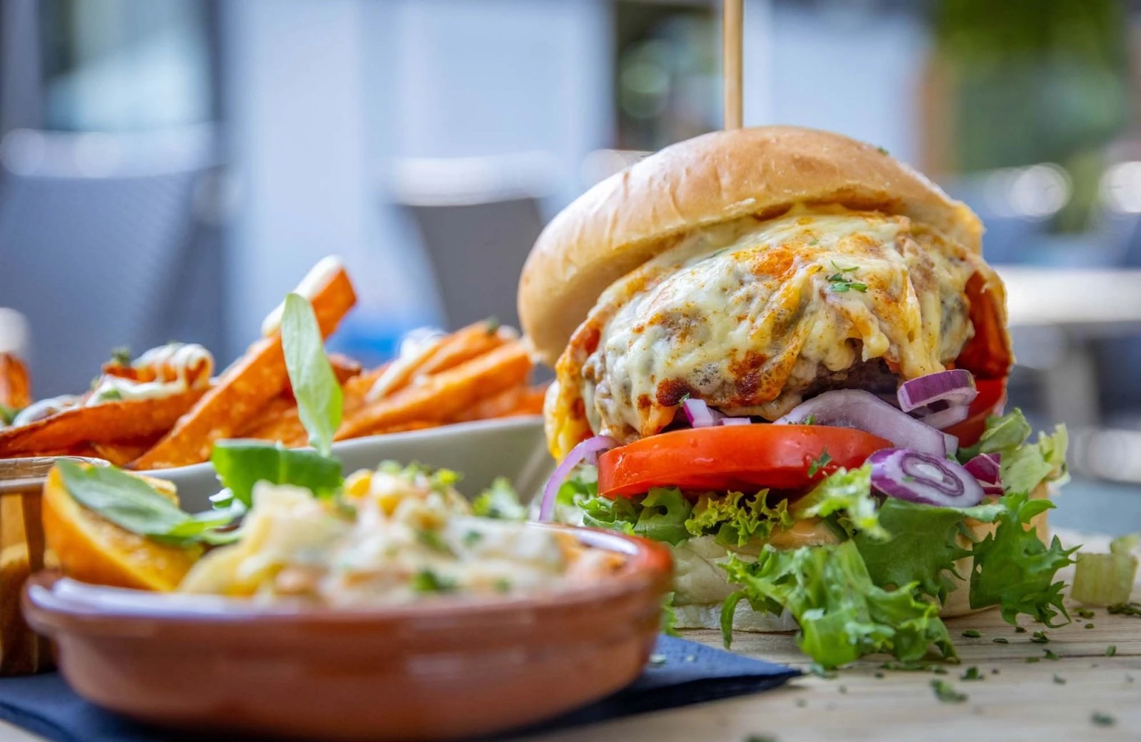 Restaurant at the campsite 1