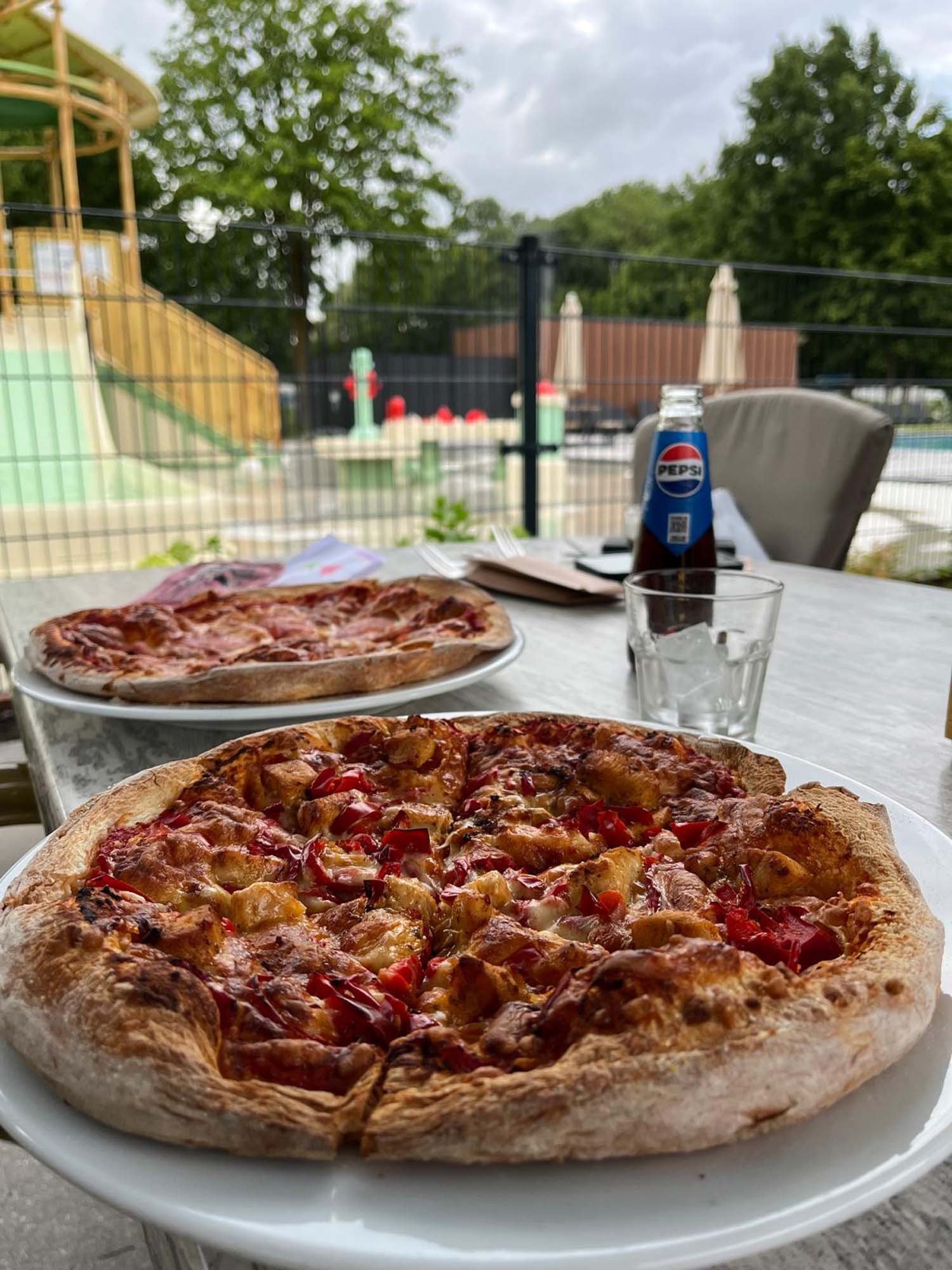 Restaurant at the campsite 8