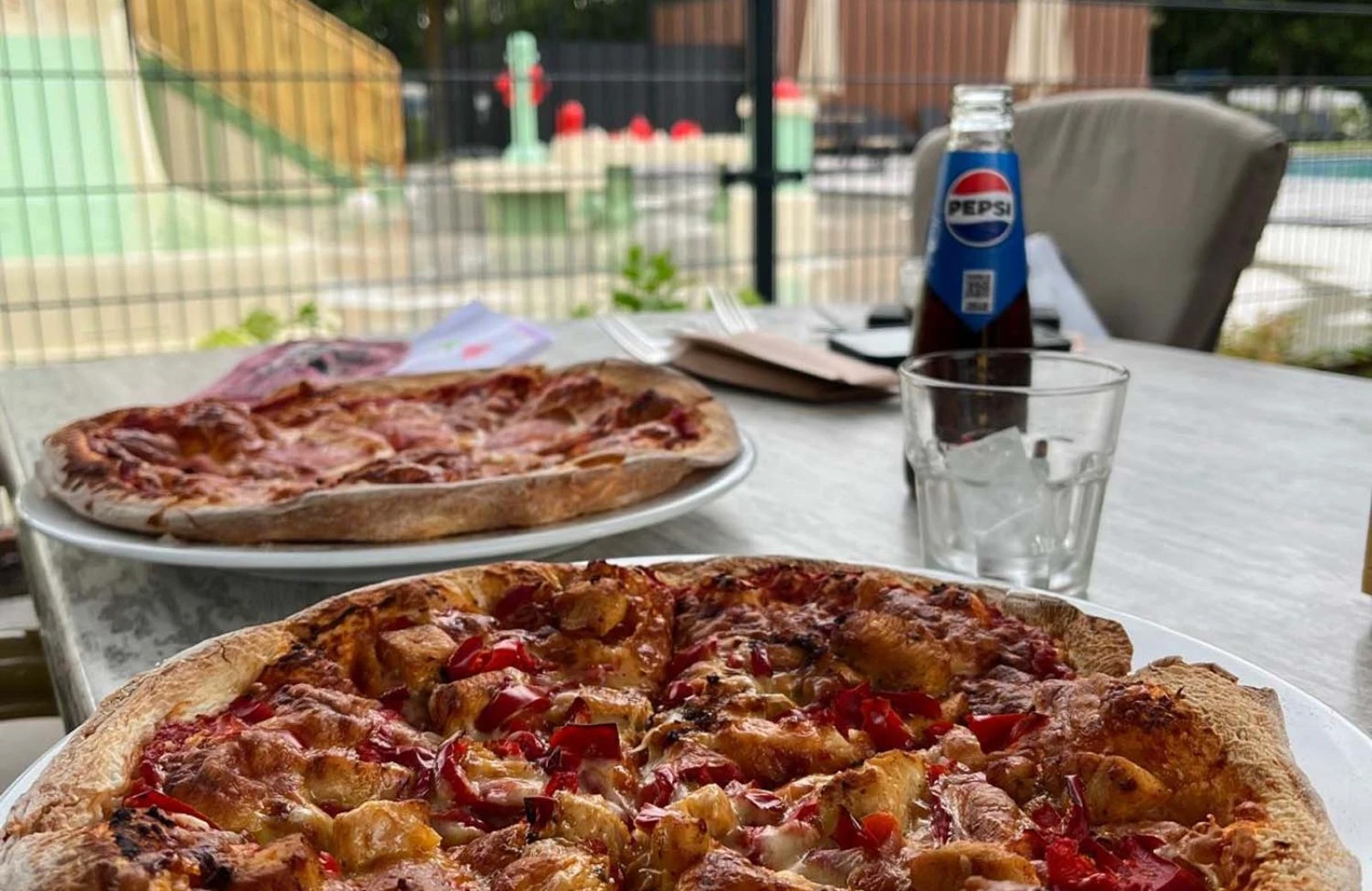 Restaurant at the campsite 8